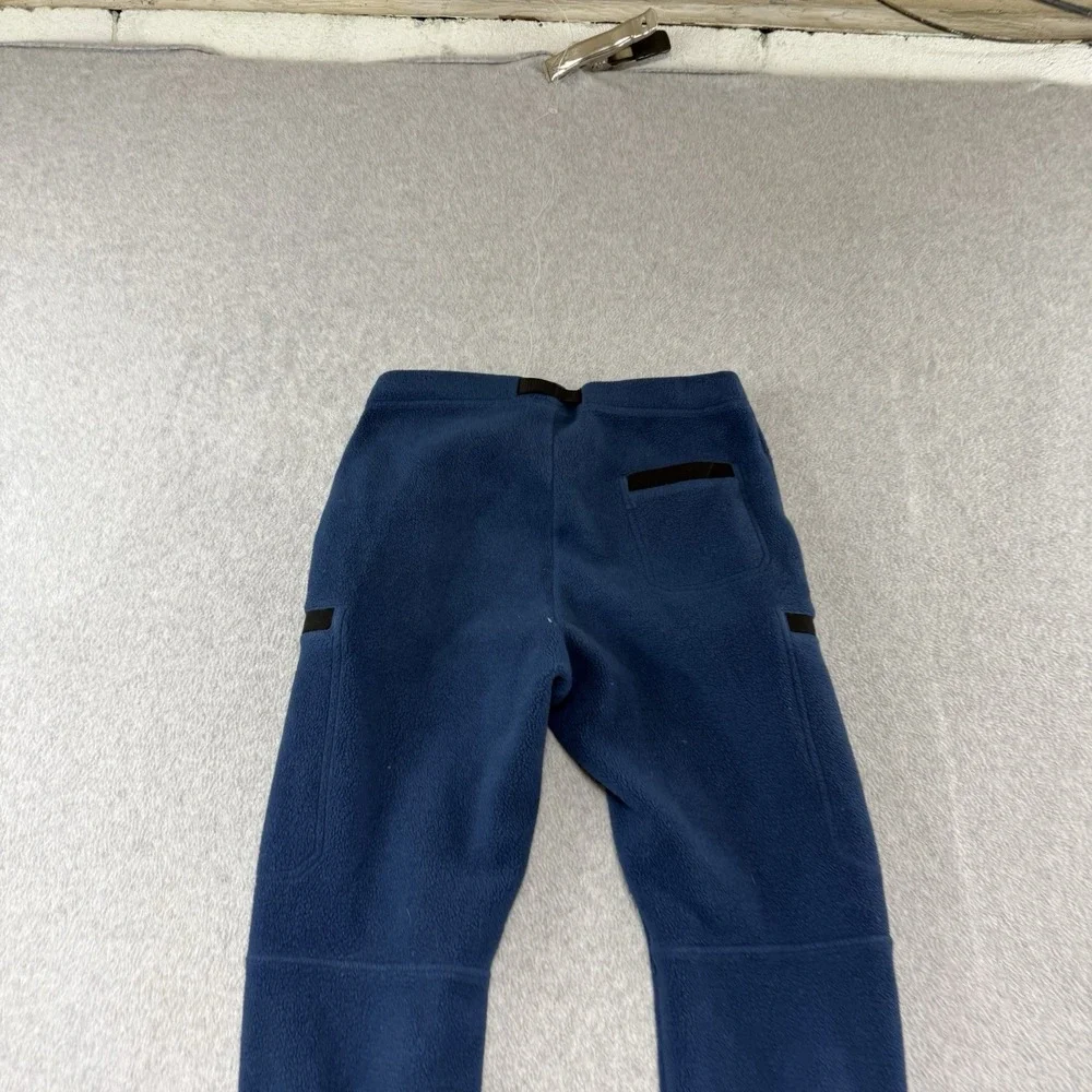 North Face Alpine Polartec 200 Fleece Pants Belted Blue Men's Size Small S